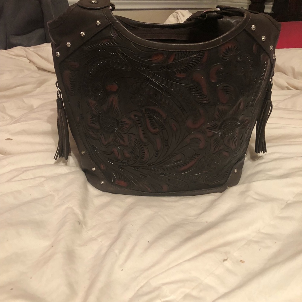 Concealled Carrie all leather purse